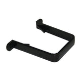 FLOPLAST SQUARE PIPE CLIP (BLACK)