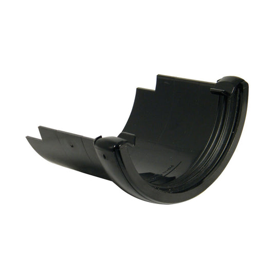 FLOPLAST ROUND TO ROUND CAST GUTTER ADAPTER (BLACK)