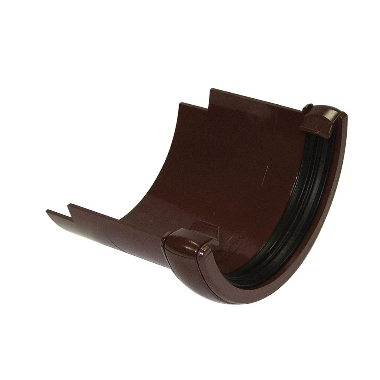 FLOPLAST ROUND TO ROUND CAST GUTTER ADAPTER (BROWN)