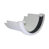 FLOPLAST ROUND TO ROUND CAST GUTTER ADAPTER (WHITE)
