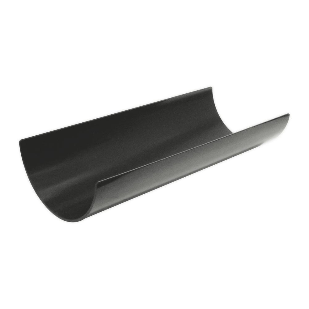 FLOPLAST HALF ROUND GUTTER 4m (ANTHRACITE GREY)