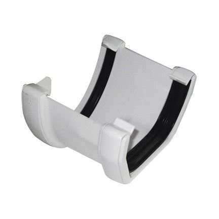 FLOPLAST HI-CAP TO SQUARE GUTTER ADAPTER (WHITE)