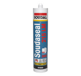 Soudal Traffic White Soudaseal Hybrid Polymer Self-Levelling Sealant - 290ml